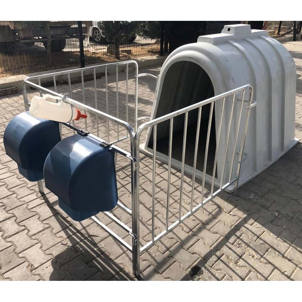 Aden Buzağı Kulübesi - Çiti Elektrostatik Boyalı
