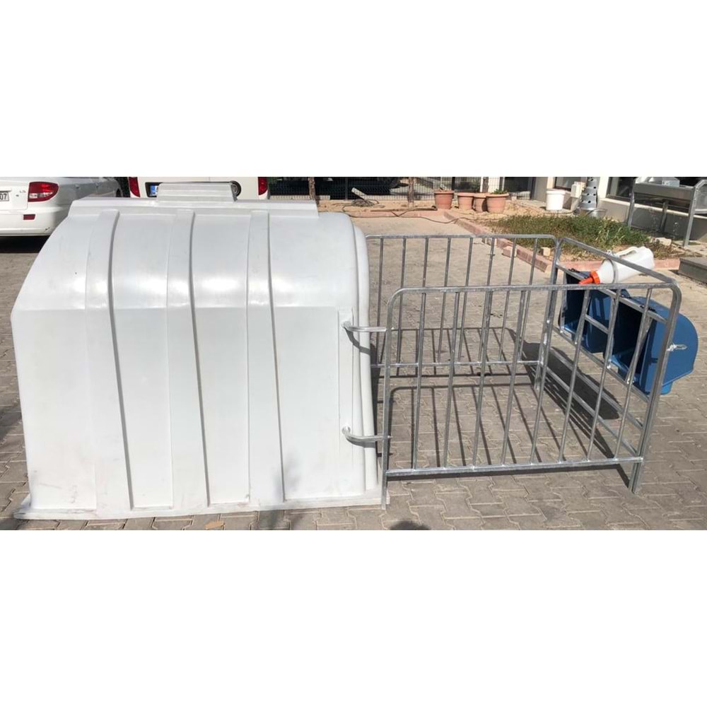 Aden Buzağı Kulübesi - Çiti Elektrostatik Boyalı