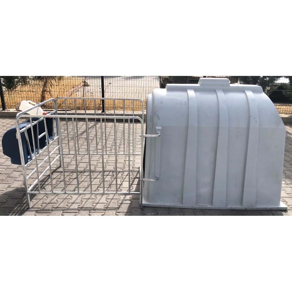 Aden Buzağı Kulübesi - Çiti Elektrostatik Boyalı
