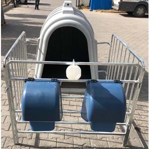 Aden Buzağı Kulübesi - Çiti Elektrostatik Boyalı