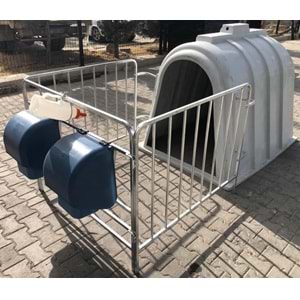 Aden Buzağı Kulübesi - Çiti Elektrostatik Boyalı